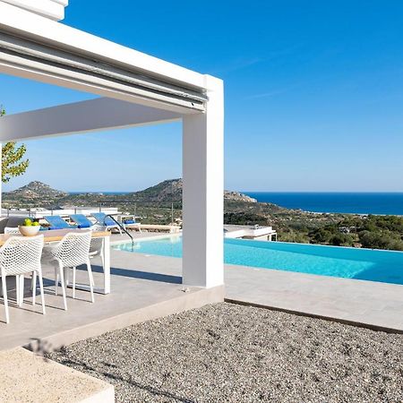 Luxury Villa Hera With Private Pool Afantou Exteriér fotografie
