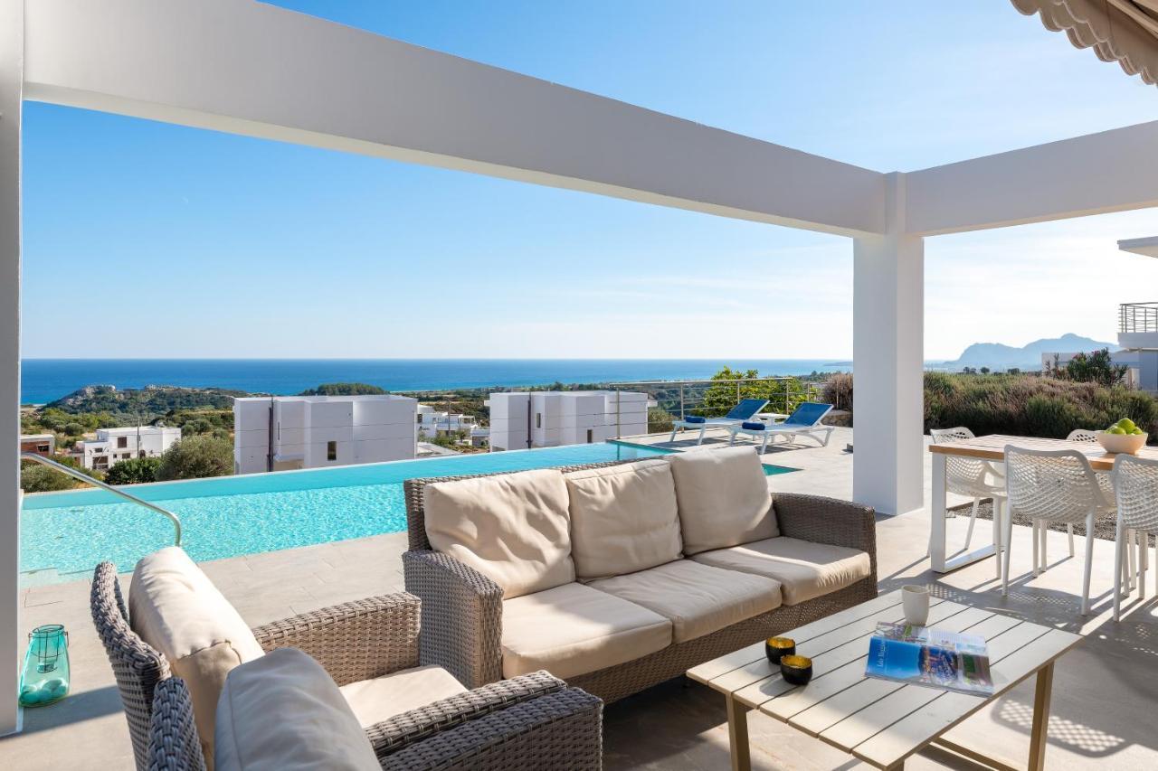 Luxury Villa Hera With Private Pool Afantou Exteriér fotografie