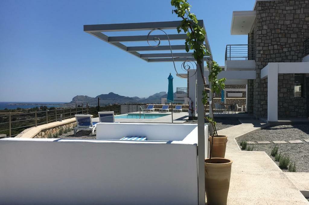 Luxury Villa Hera With Private Pool Afantou Exteriér fotografie