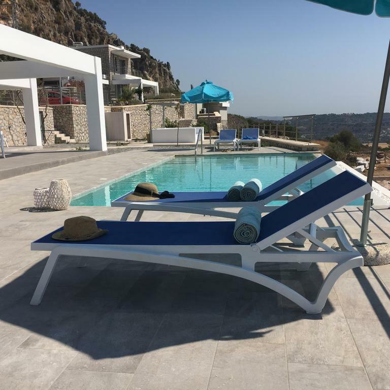 Luxury Villa Hera With Private Pool Afantou Exteriér fotografie